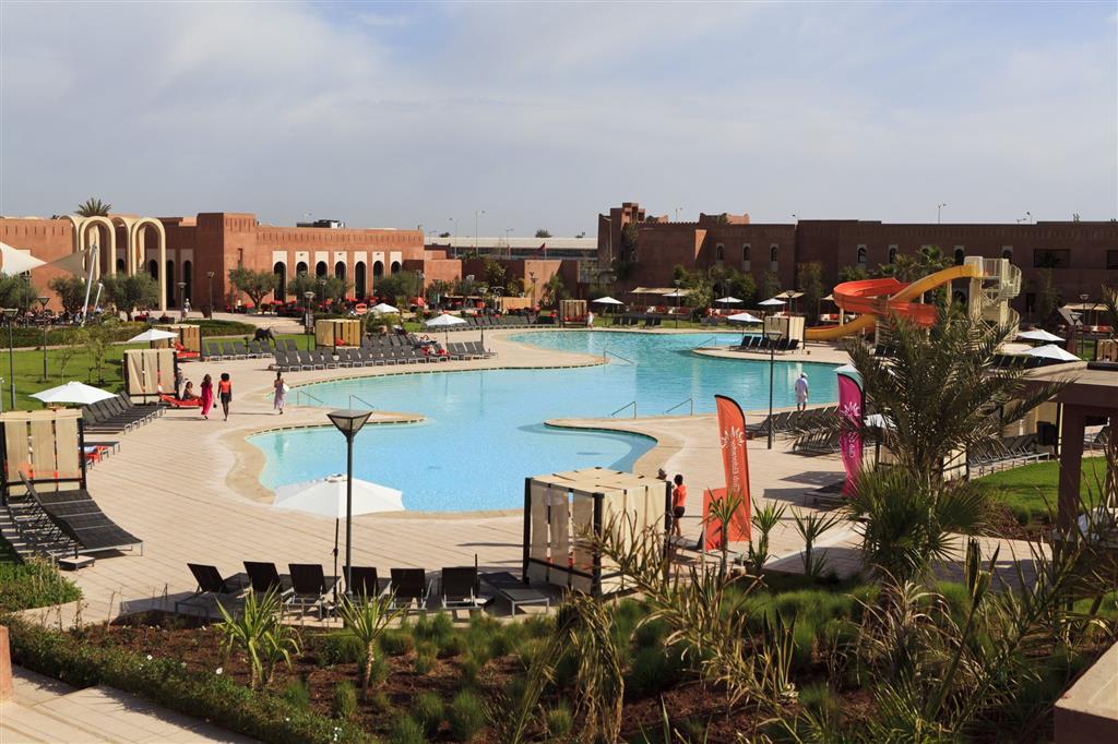 Готель Kenzi Club Agdal Medina Lahebichate Екстер'єр фото The swimming pool at the hotel