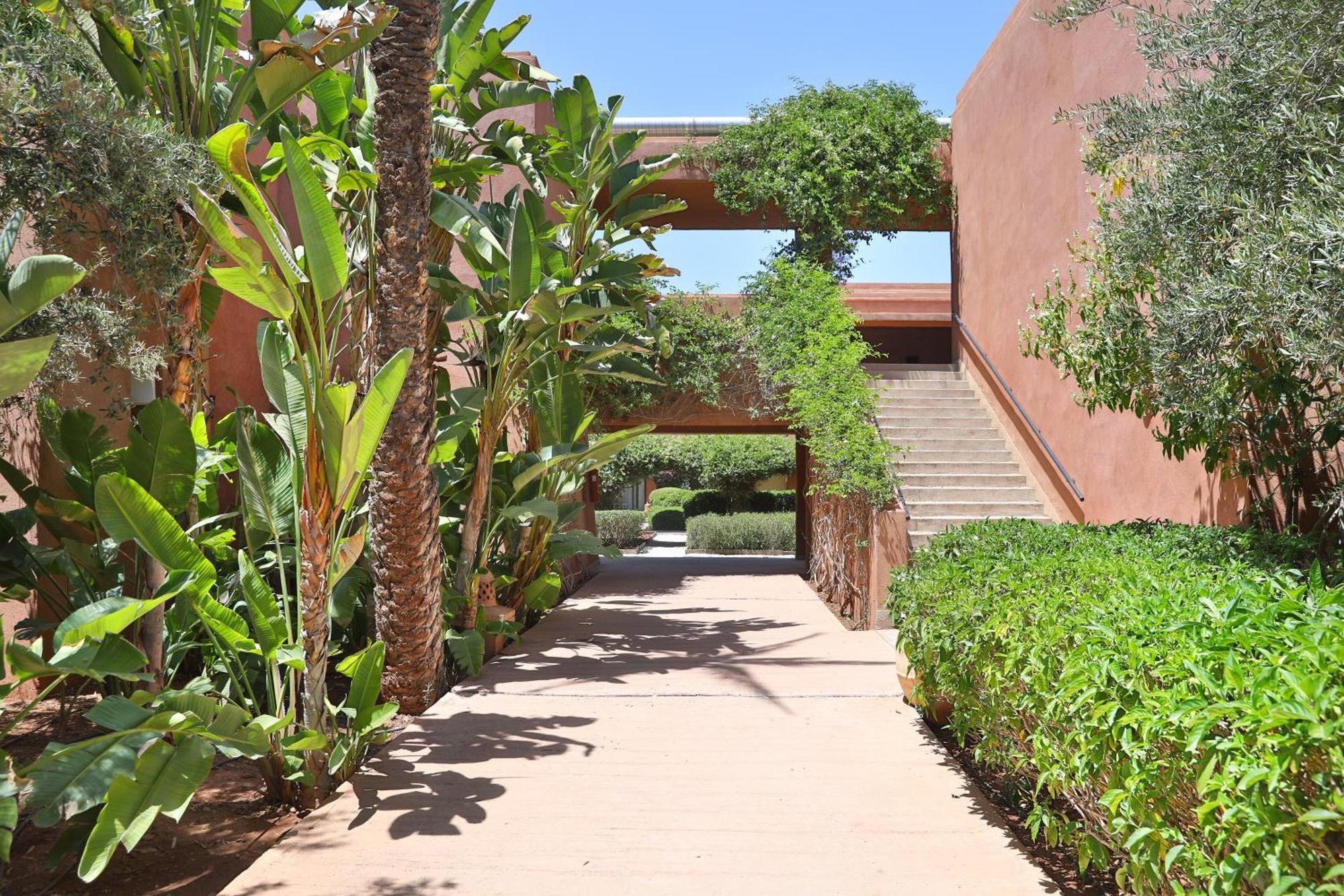 Готель Kenzi Club Agdal Medina Lahebichate Екстер'єр фото The garden of the Agadir Cultural Centre