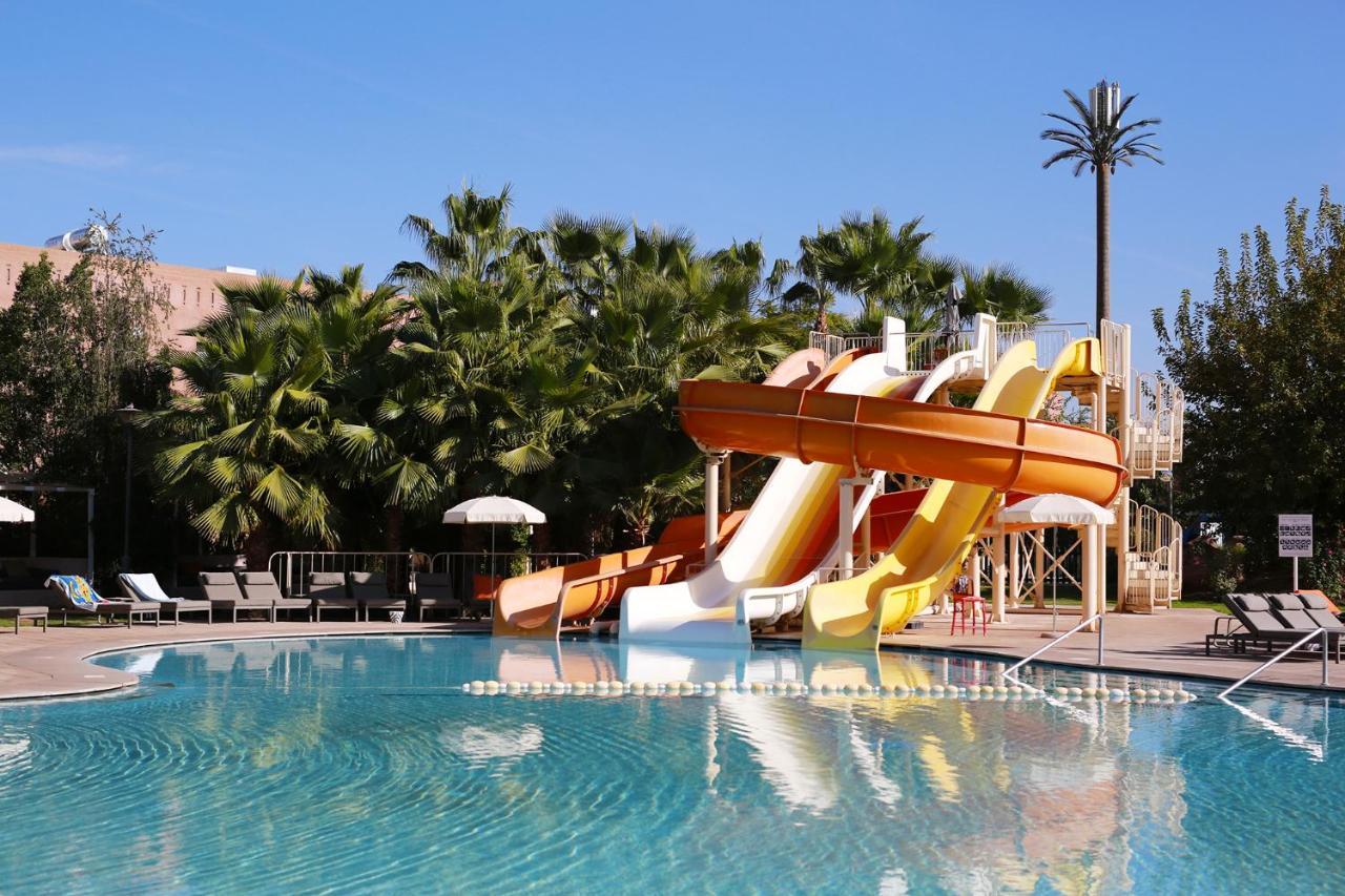 Готель Kenzi Club Agdal Medina Lahebichate Екстер'єр фото The water park at the hotel